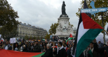 manifestation pour les palestiniens