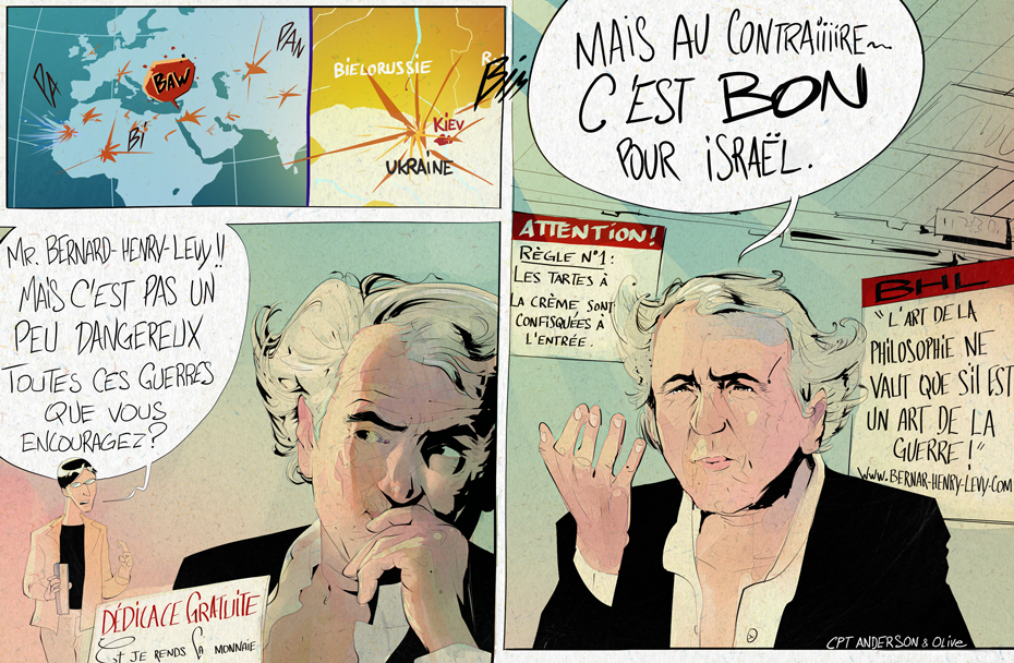 BHL, C'est bon pour Israël BHL, C\'est bon pour Israël