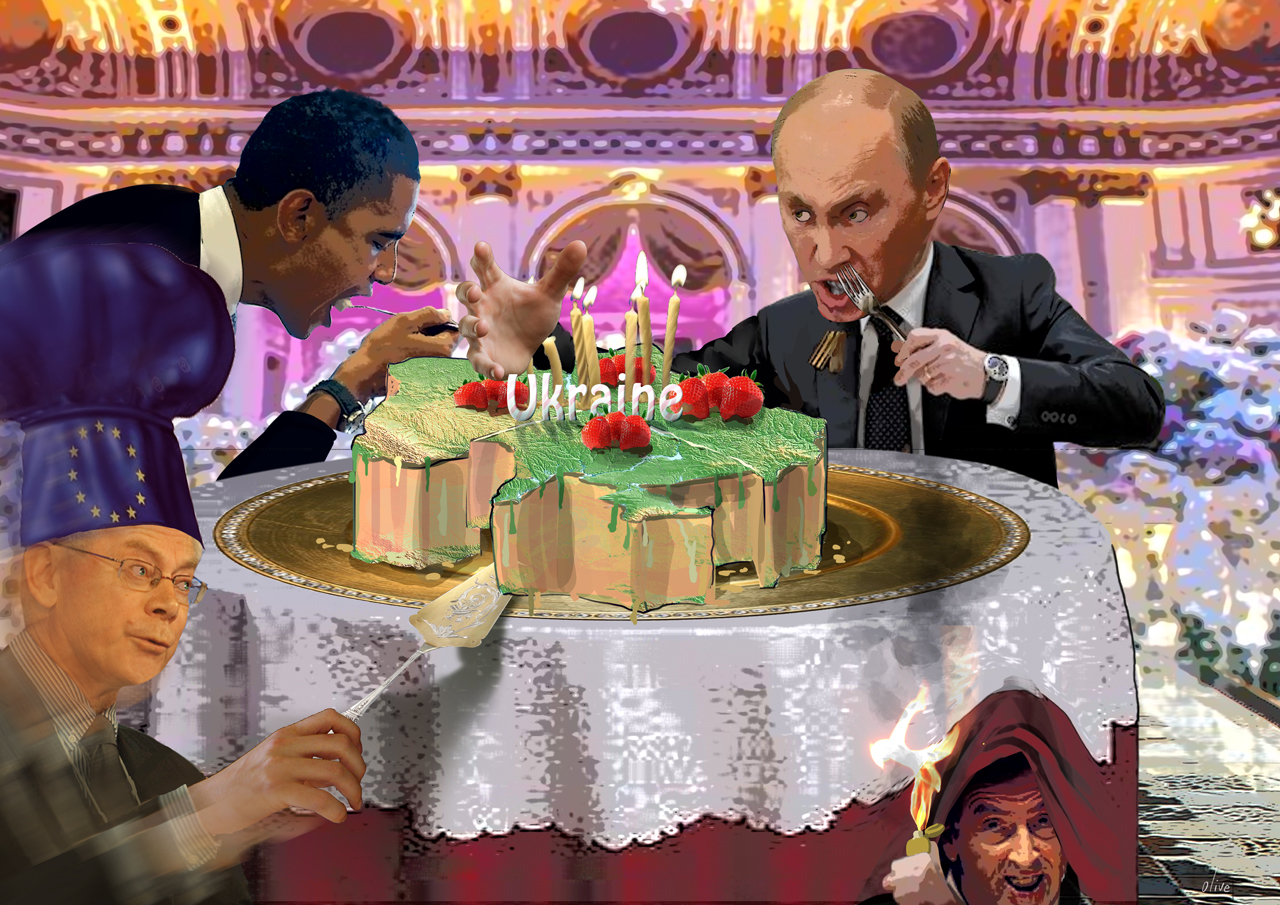 Partage du gâteau ukrainien Partage du gâteau ukrainien