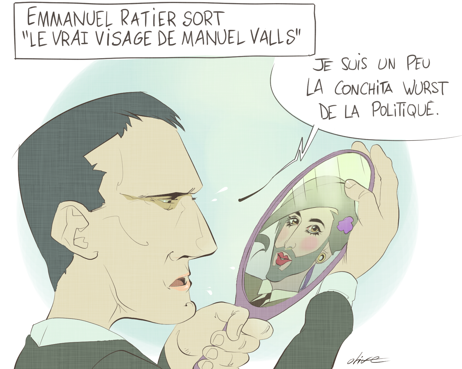 Dessins d'actualité Le vrai visage de Manuel Valls.png
